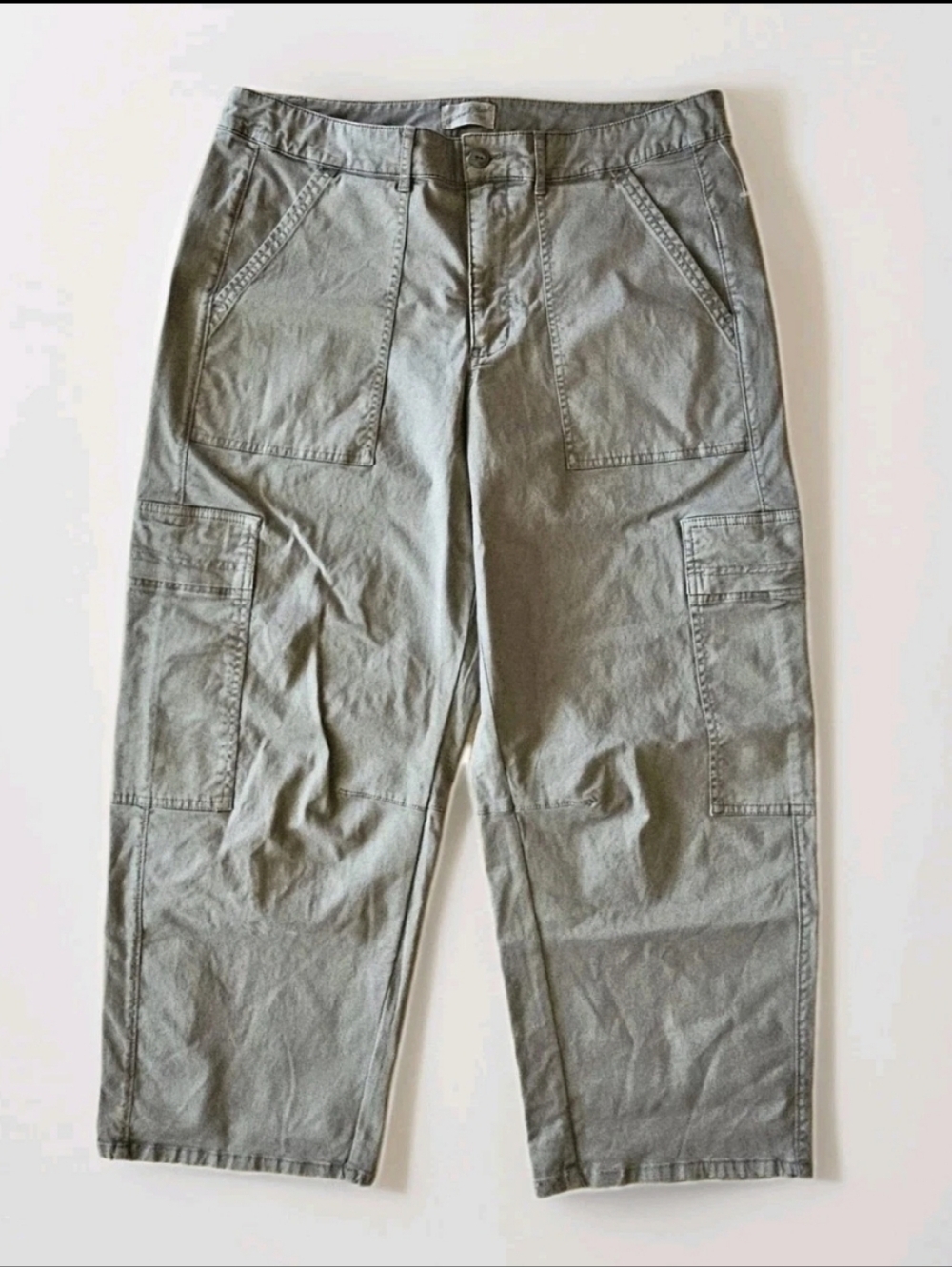 Universal Thread Olive Wide-Leg Utility Pants